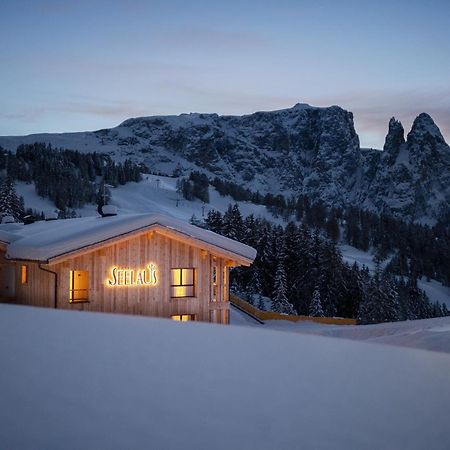 Hotel Seelaus Alpe Di Siusi Bagian luar foto