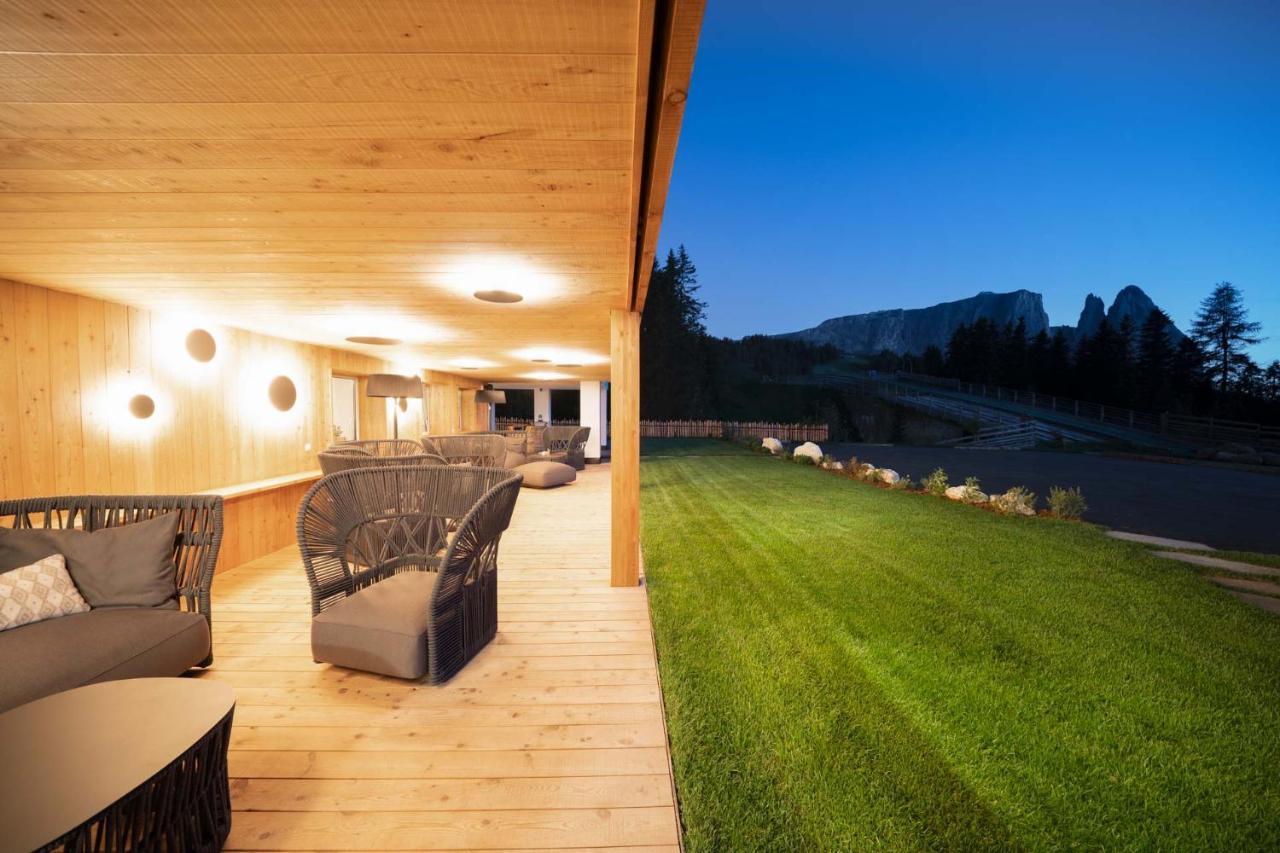 Hotel Seelaus Alpe Di Siusi Bagian luar foto