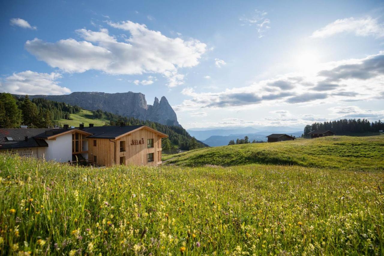 Hotel Seelaus Alpe Di Siusi Bagian luar foto