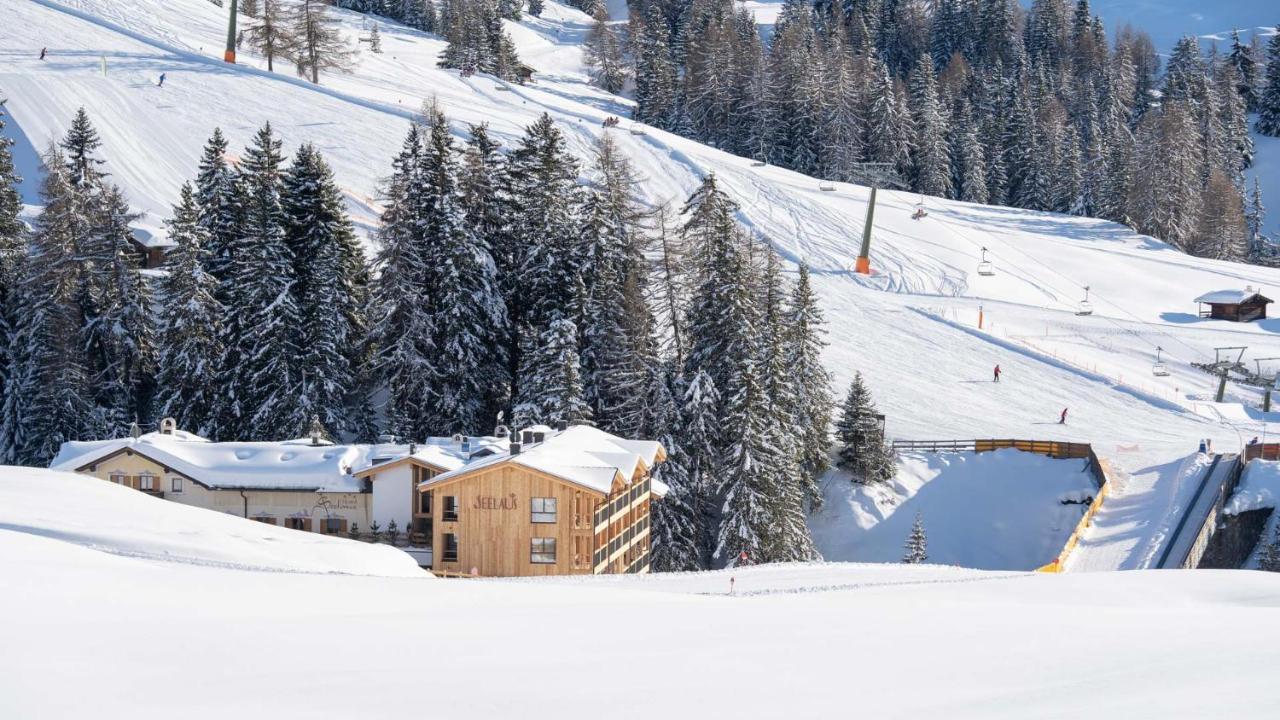 Hotel Seelaus Alpe Di Siusi Bagian luar foto