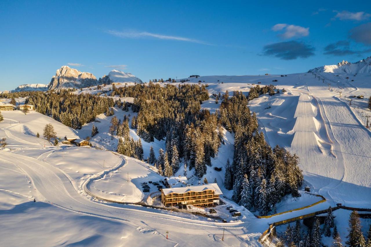 Hotel Seelaus Alpe Di Siusi Bagian luar foto
