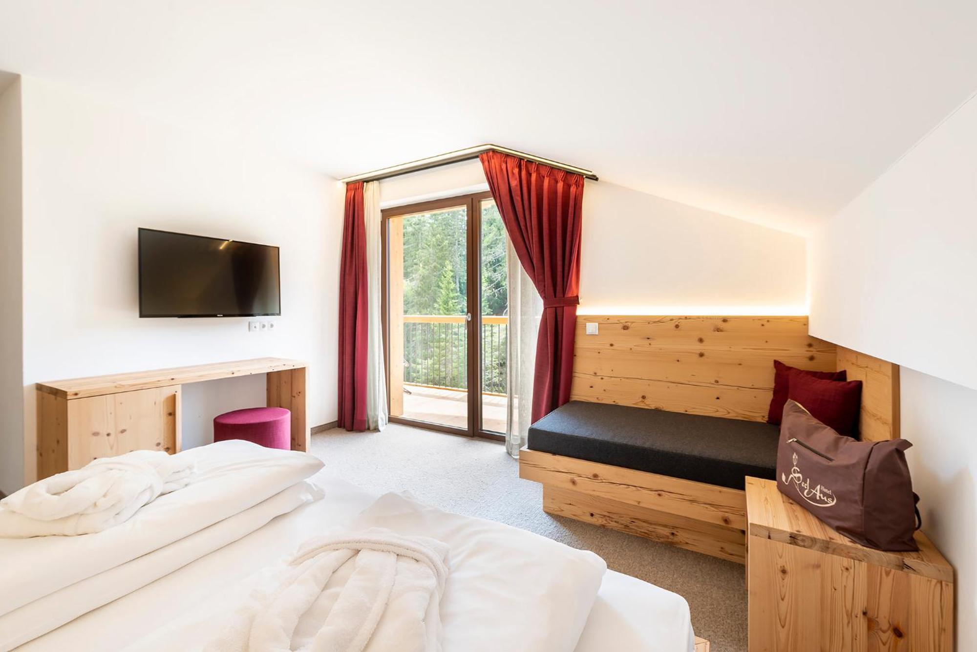 Hotel Seelaus Alpe Di Siusi Bagian luar foto